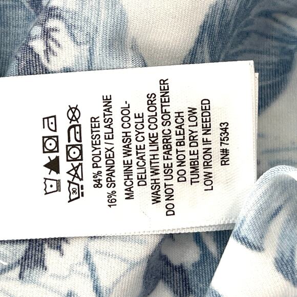 Tommy Baham Active tennis golf women’s palm leaves top and skort set. SPF 50 - Picture 12 of 13